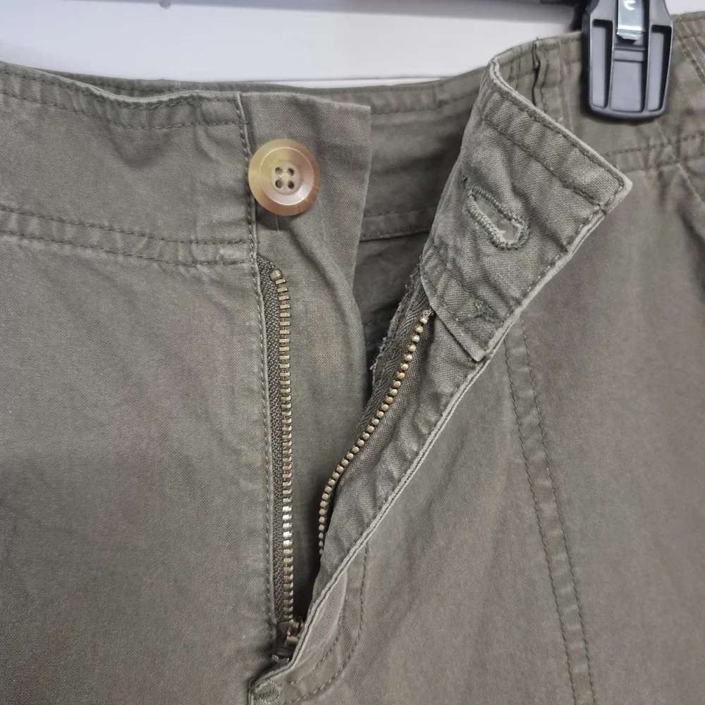 Cabela's Green Cargo Pants Straight Leg With Pocket At The Ankle - Picture 7 of 8